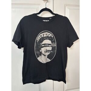 Only Sex Pistols God Save The Queen T-shirt Womens L Punk Black Graphic Tee